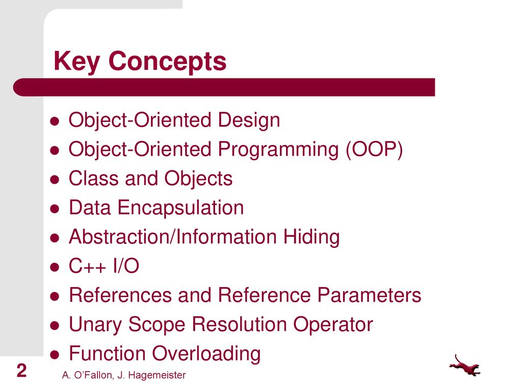  5 1 object oriented programming oop and c ppt download