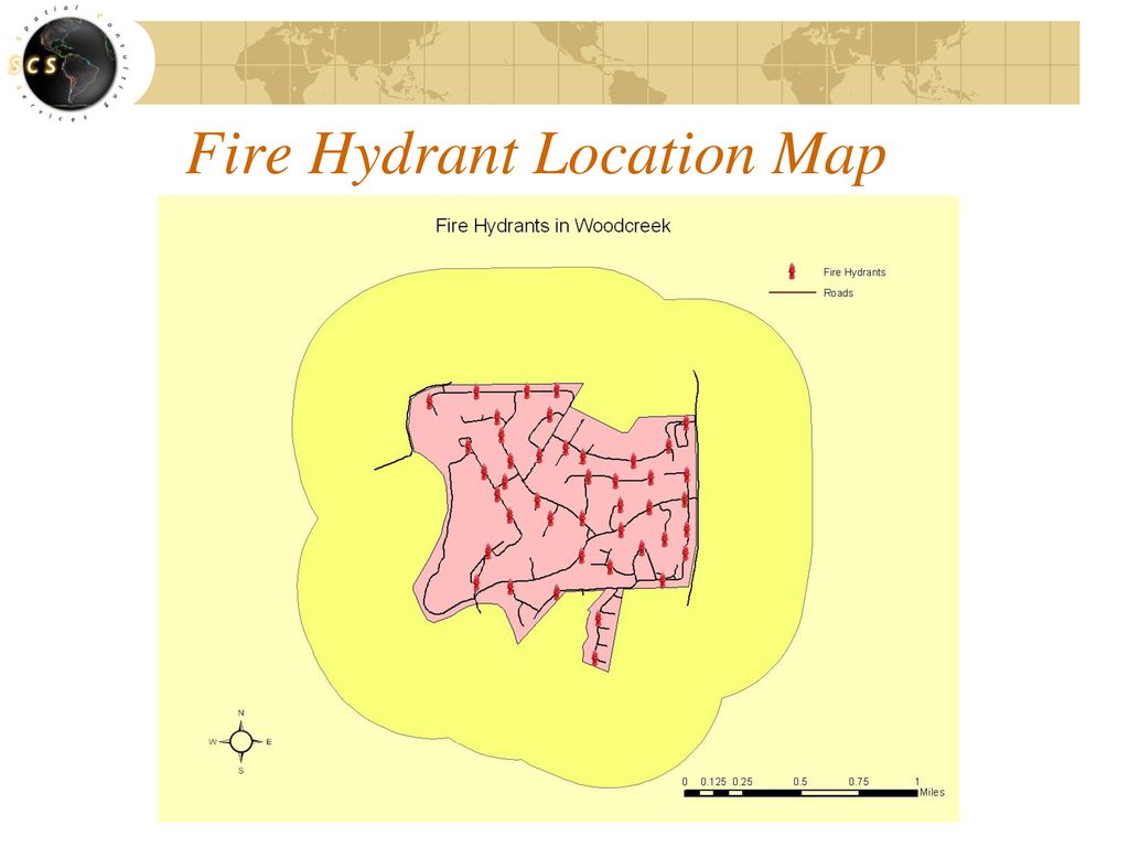 Fire Hydrant Location Map
