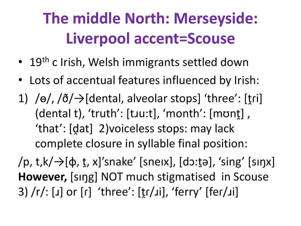 The Northern English Pronunciation Ppt Download
