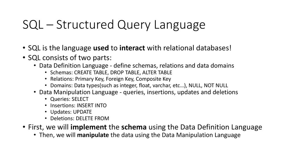 Persistence & Database Management Systems - ppt download