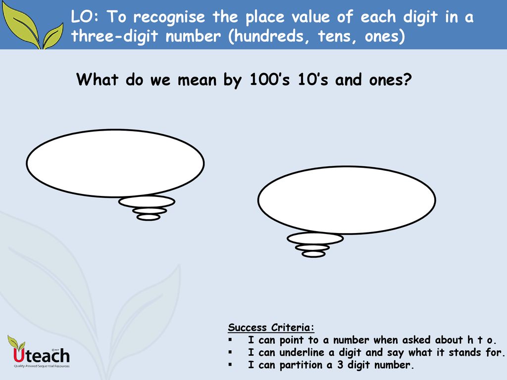 Year 3 Maths Coversheet Week 1 Beginning Ppt Download