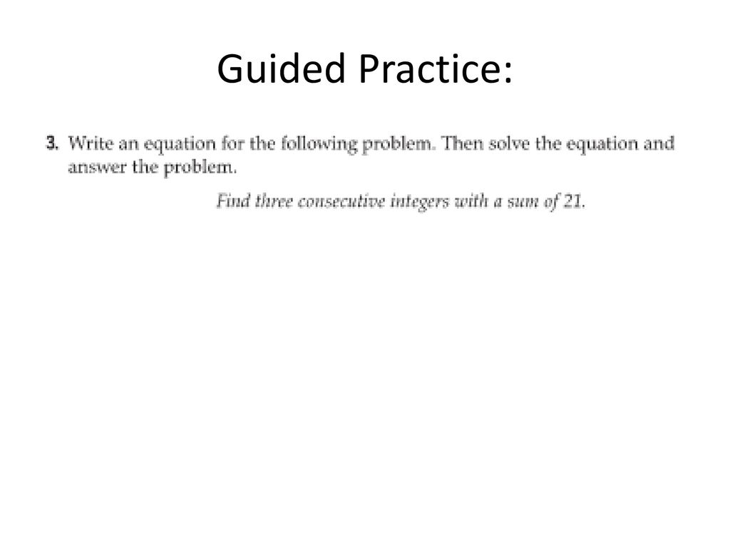 Guided Practice: