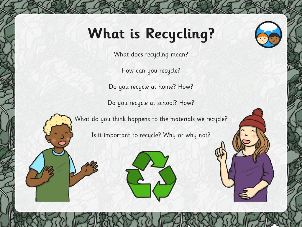 Recycling. - ppt download