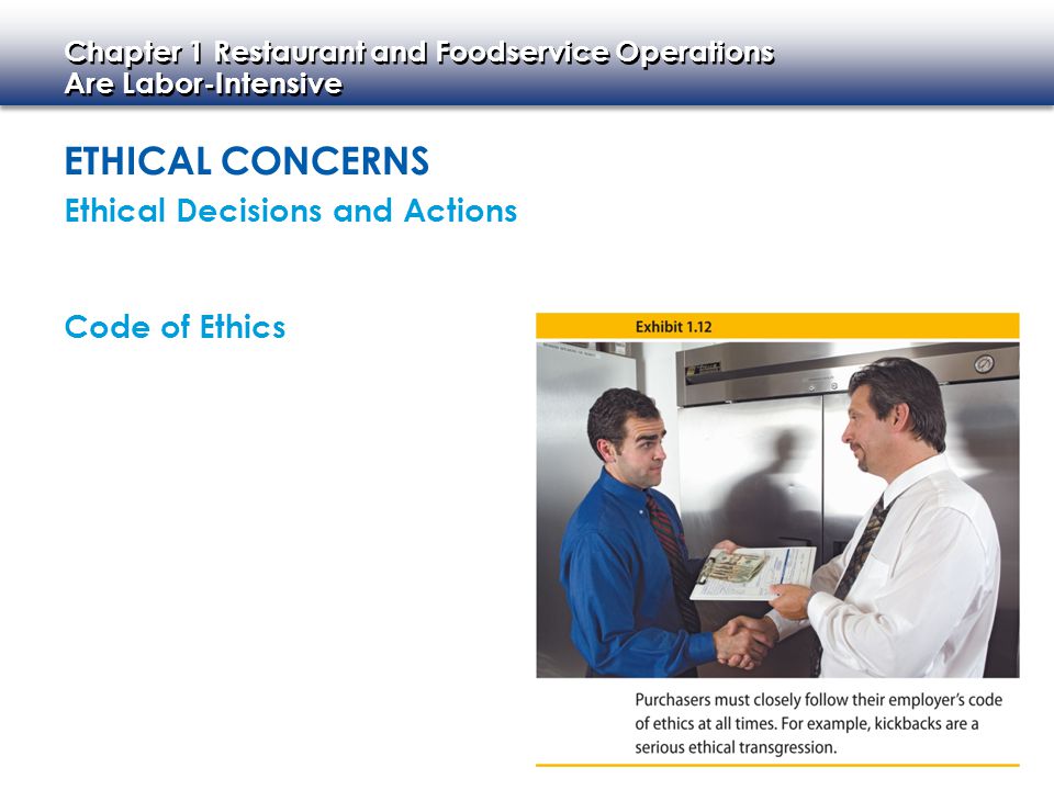 Ethical Concerns Ethical Decisions and Actions Code of Ethics