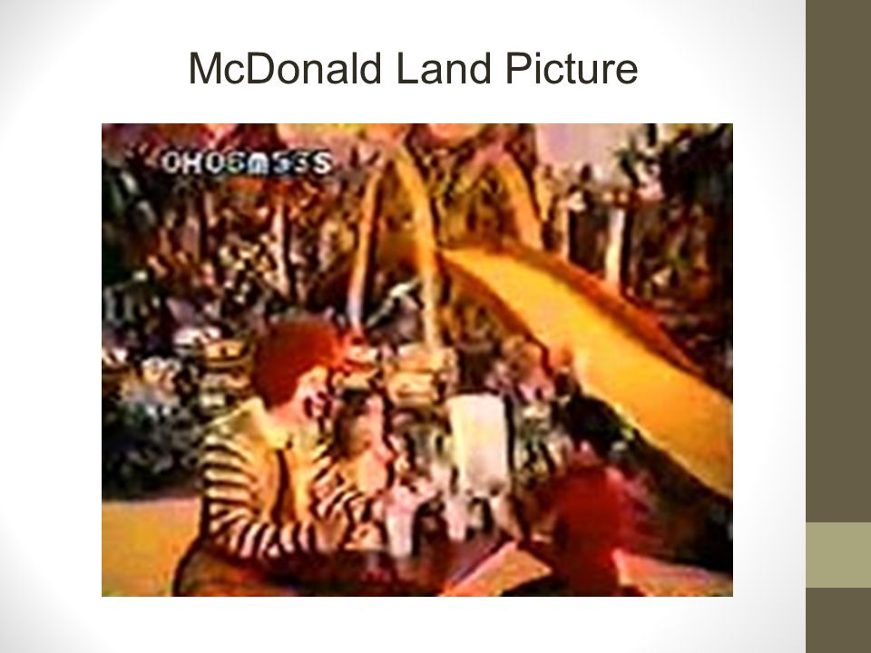 McDonald Land Picture