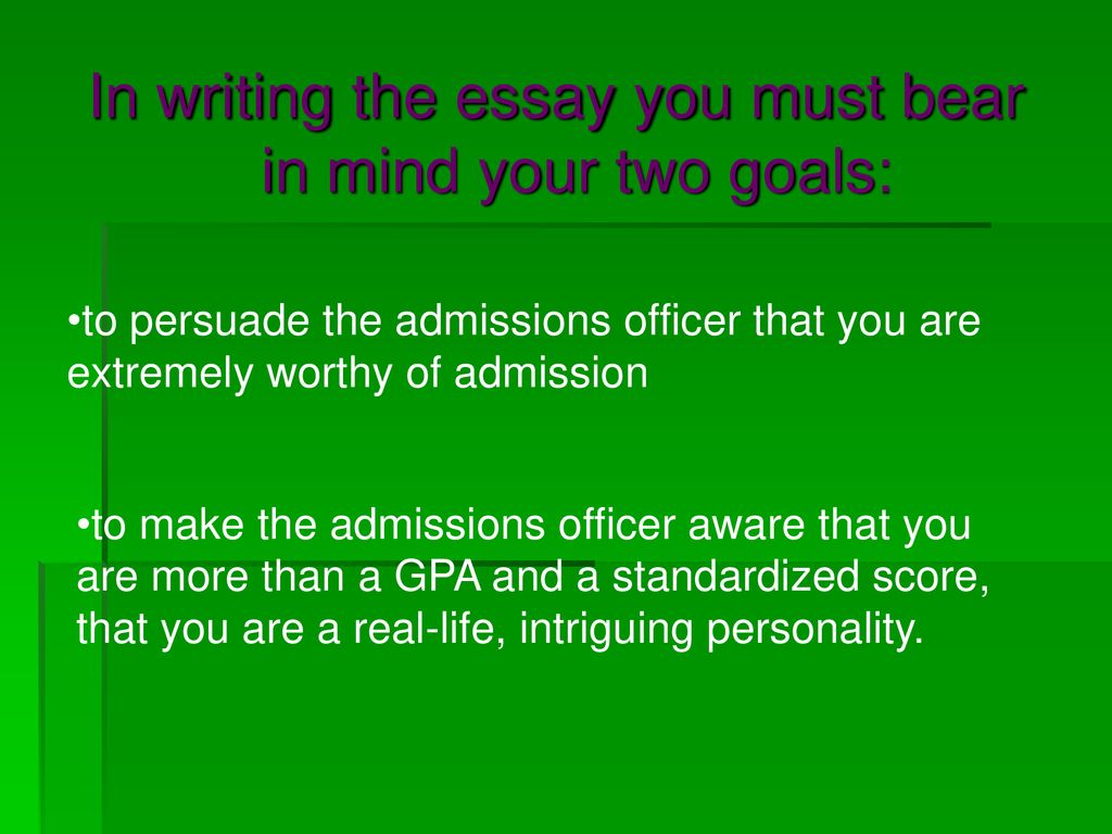 Writing Your College Essay Ppt Download writing-your-college-essay-ppt-download