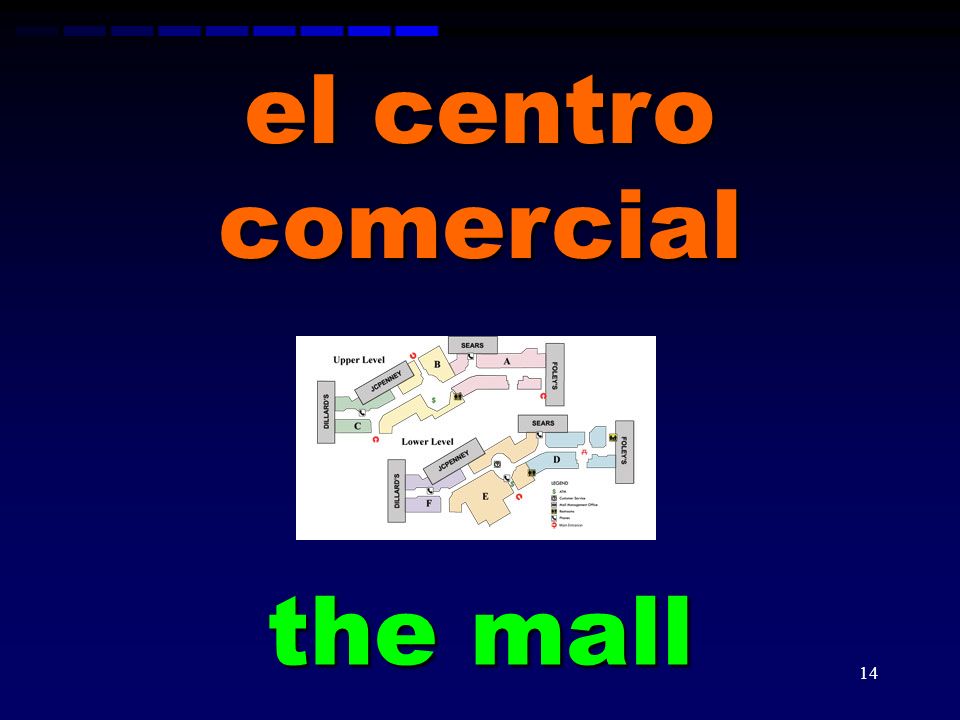 el centro comercial the mall