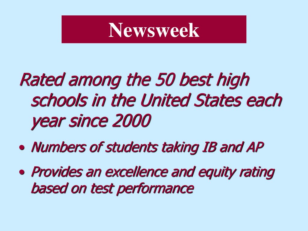 South Side High School in the “top 100” - ppt download