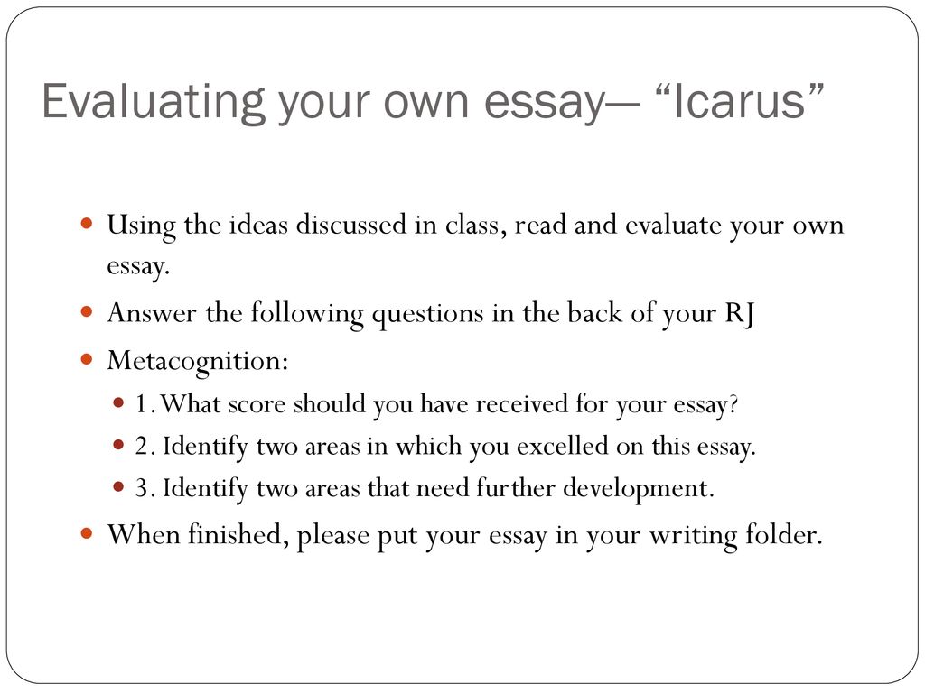 icarus ap lit essay