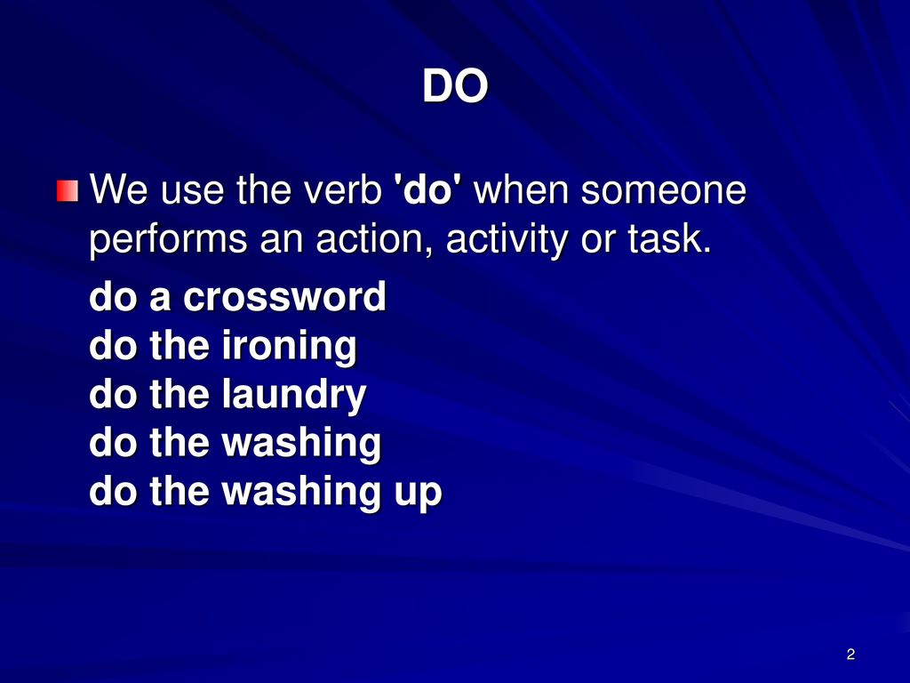 DO vs MAKE S Montanari ppt download