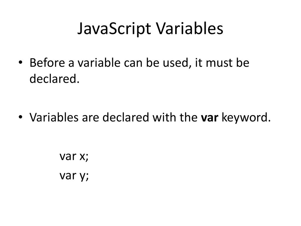 JavaScript Basics Topics Overview Syntactic Characteristics - ppt download