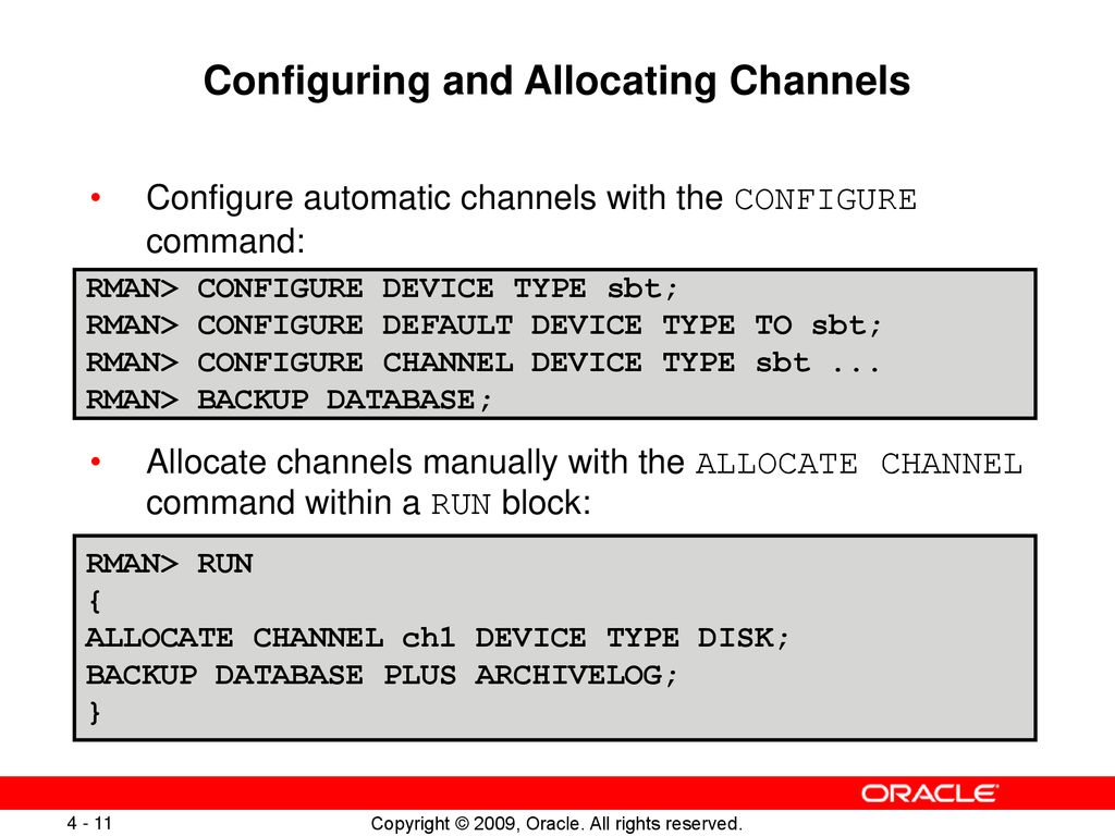 Configuring backup settings ppt download