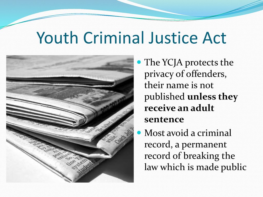 To What Extent Is The Justice System Fair And Equitable For Youth ...