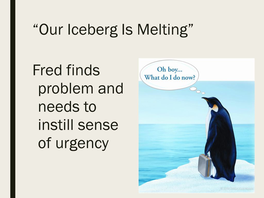 our iceberg is melting summary