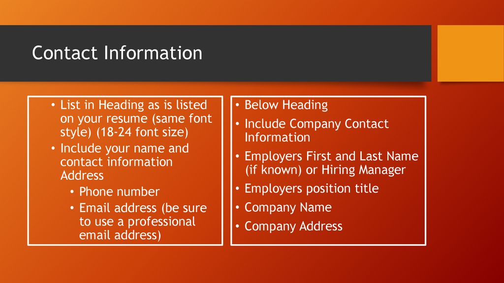 Resume Workshop Ppt Download