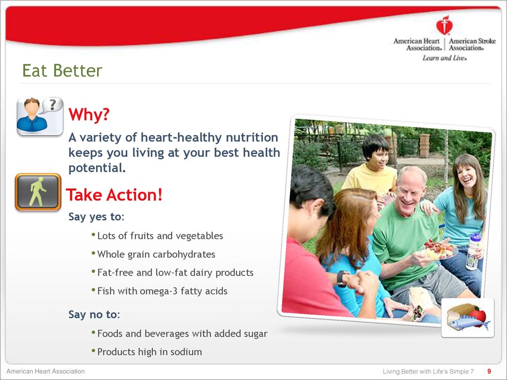 Eat Better Why Take Action!