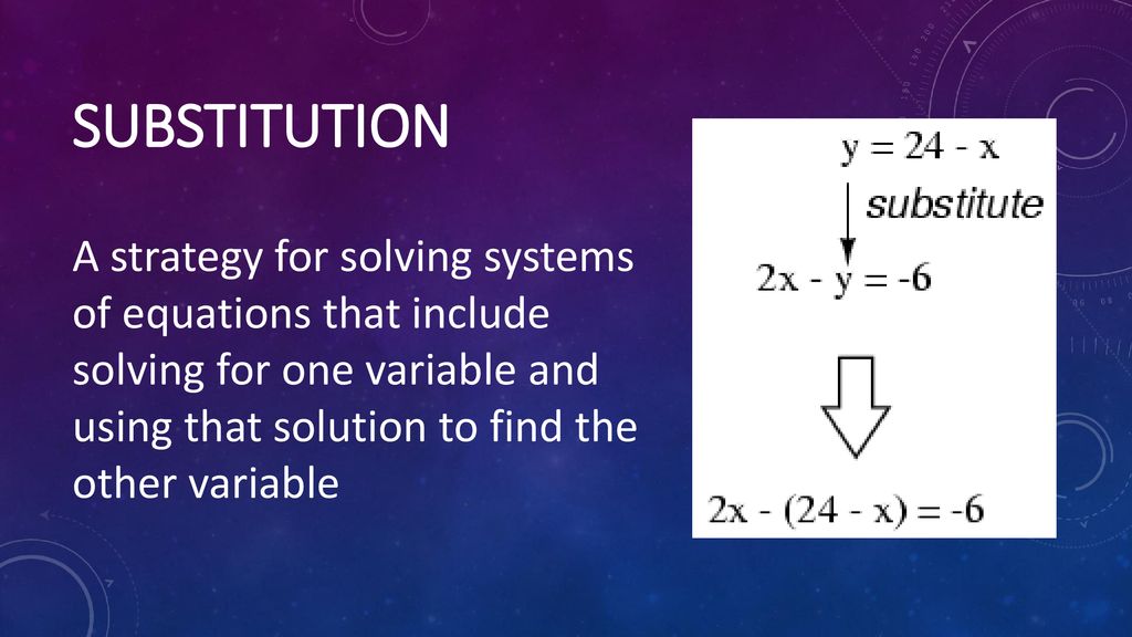 Systems of equations ppt download