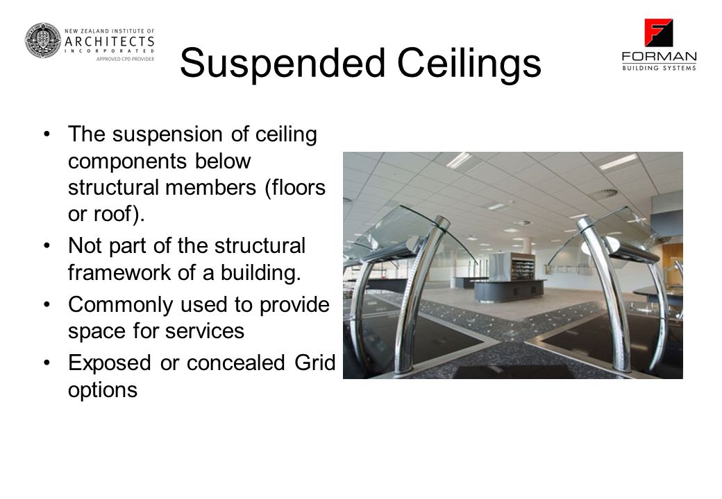 Suspended Ceilings Time Allowance 1 Hour Cpd Points Ppt