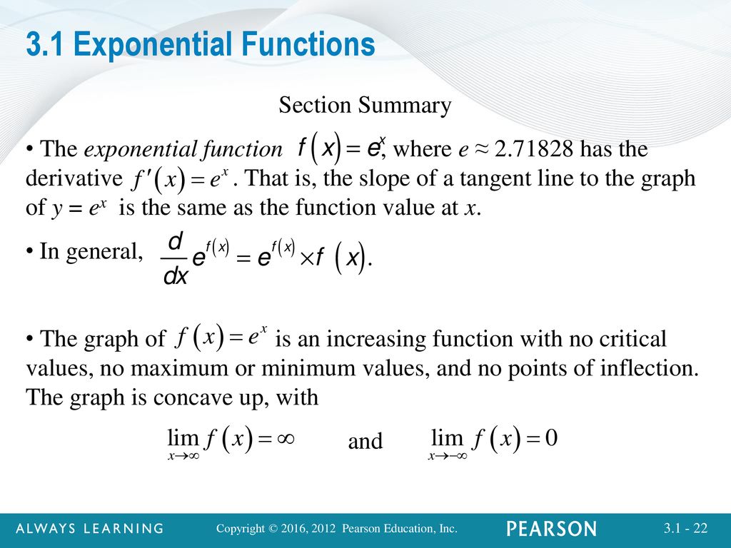 Exponential Functions - ppt download