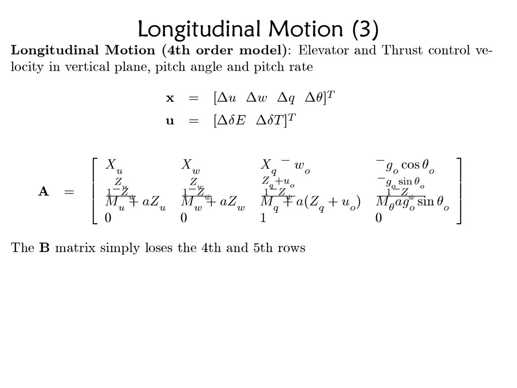 Aircraft Dynamics And Control Ppt Download