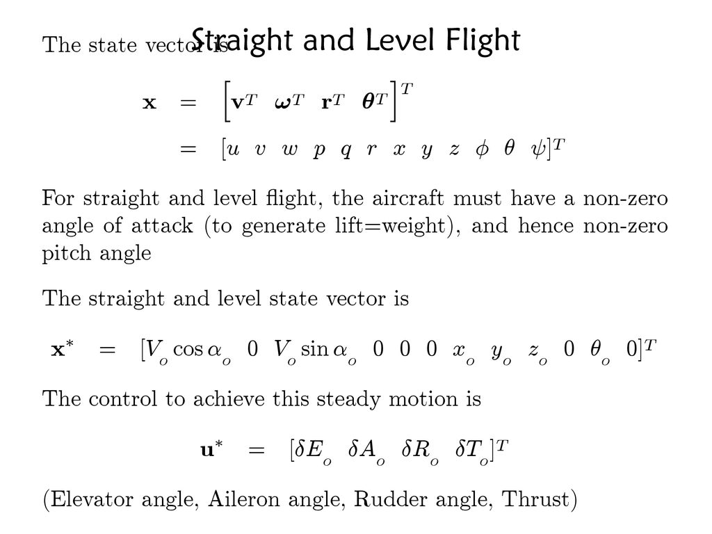 Aircraft Dynamics And Control Ppt Download