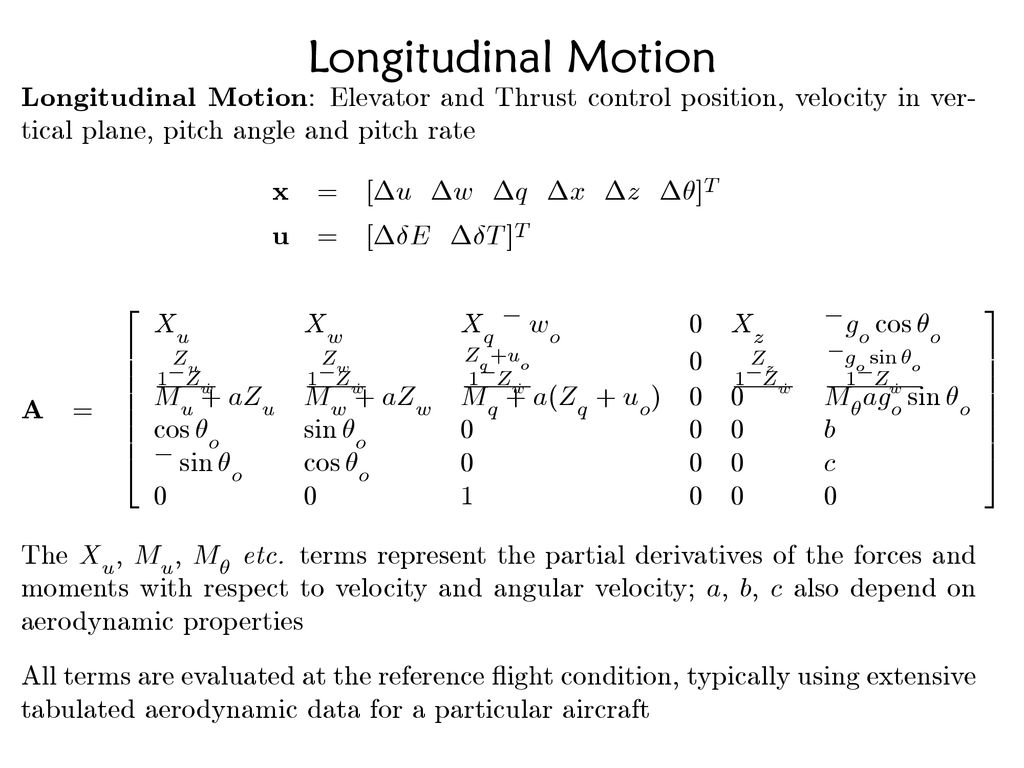 Aircraft Dynamics And Control Ppt Download