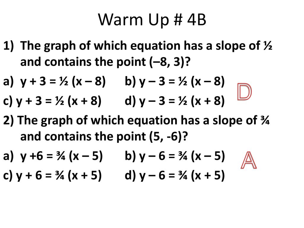 Warm Up 2 Quarterly Assessment Ppt Download