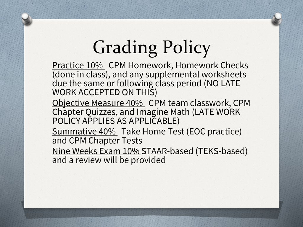 ALGEBRA I PRE AP With MRS STANDARD Ppt Download   Grading Policy 