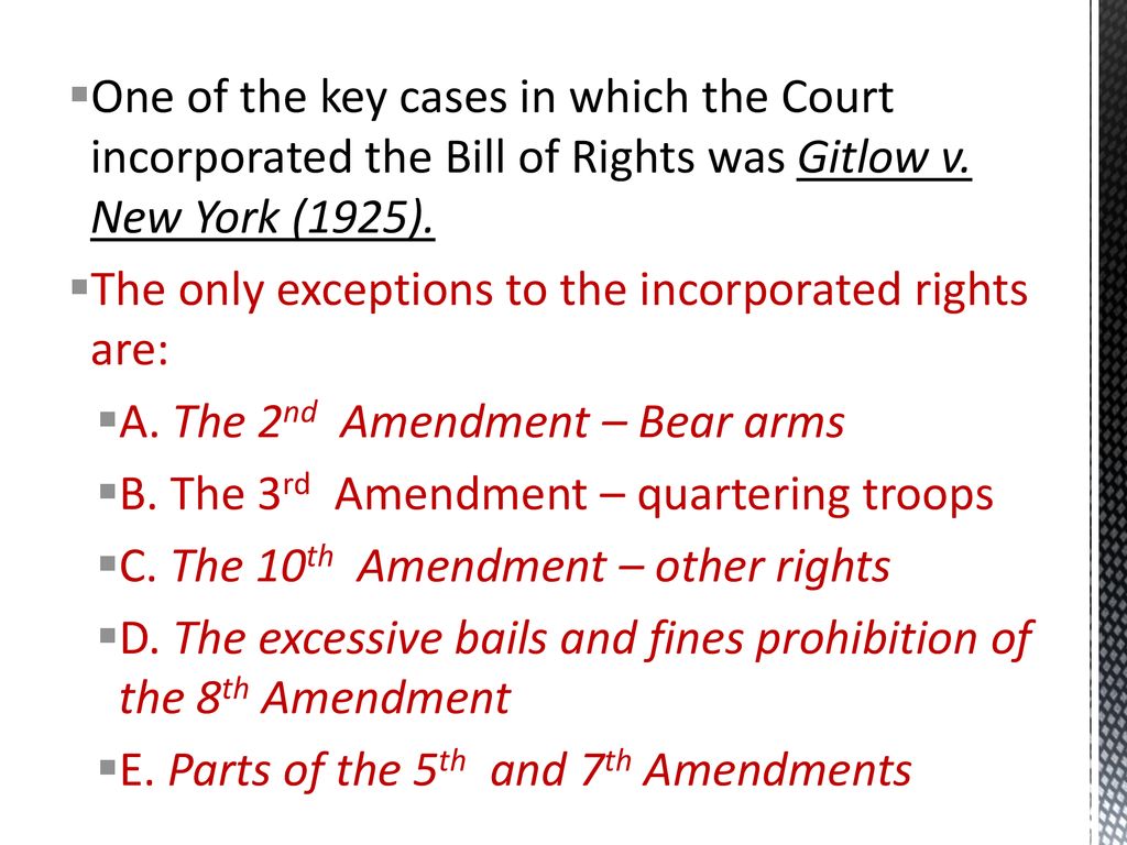 Ch CONSTITUTIONAL RIGHTS ppt download