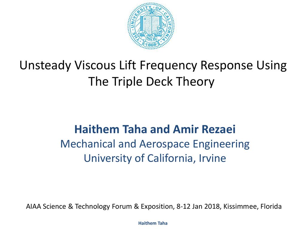 Unsteady Viscous Lift Frequency Response Using The Triple Deck Theory