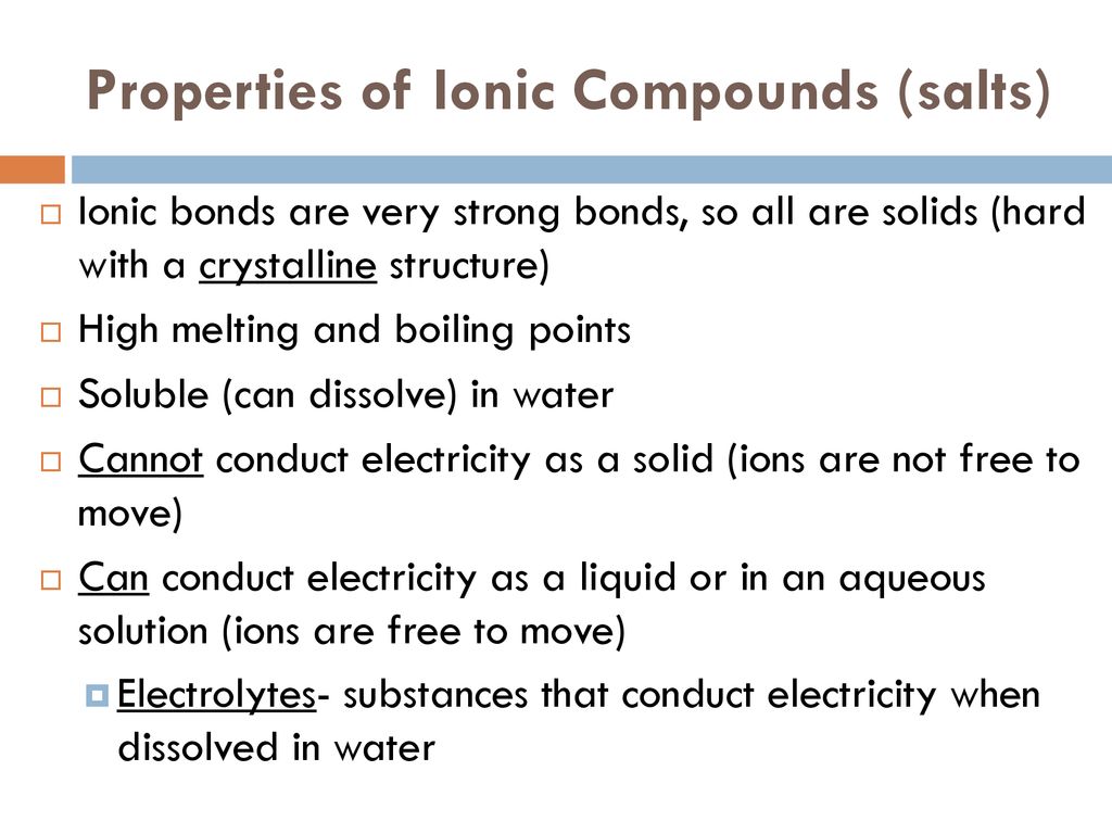 Unit 7: Bonding. - ppt download