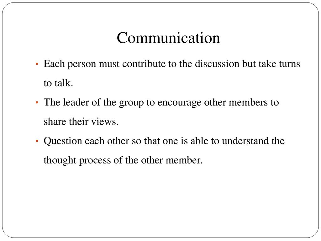 Influencing Group Dynamics - ppt download