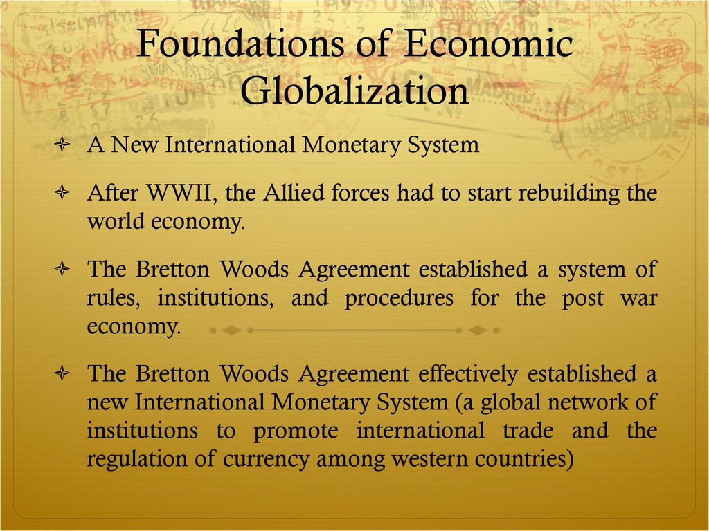 impacts of globalization to worlds economic