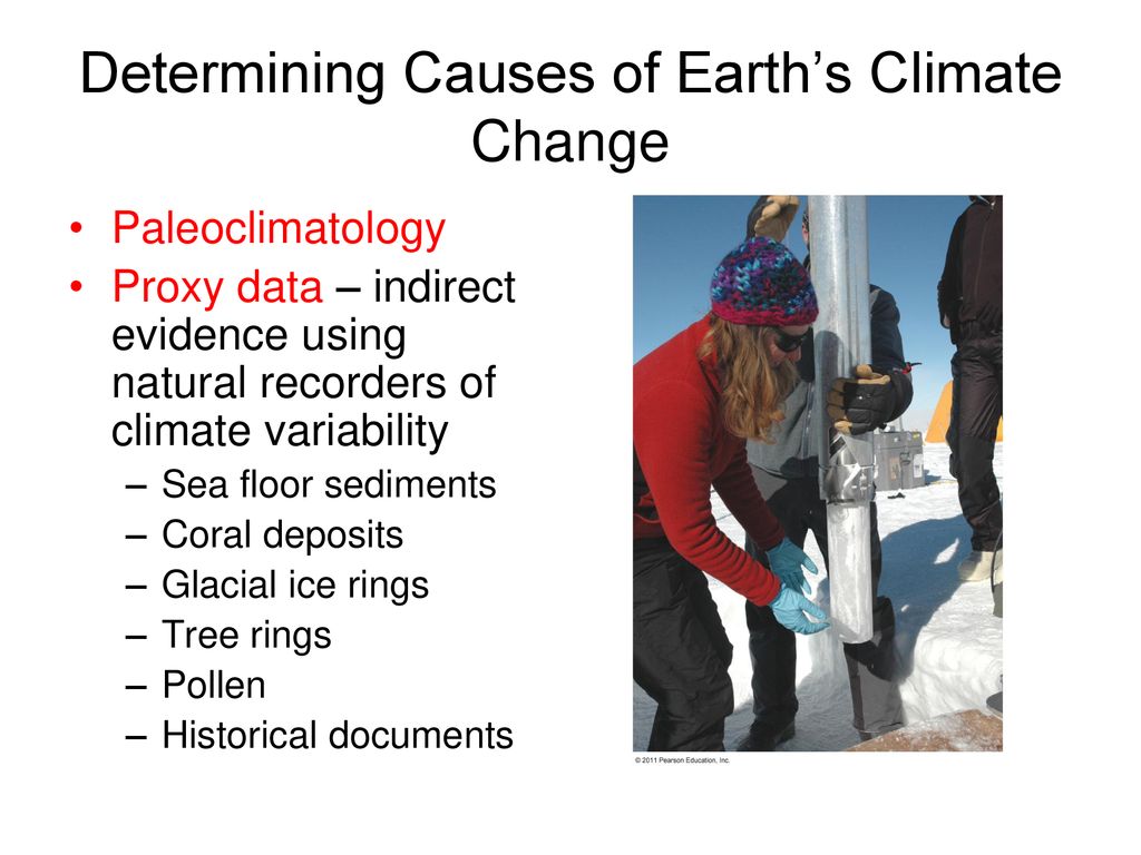 Determining Causes of Earth’s Climate Change