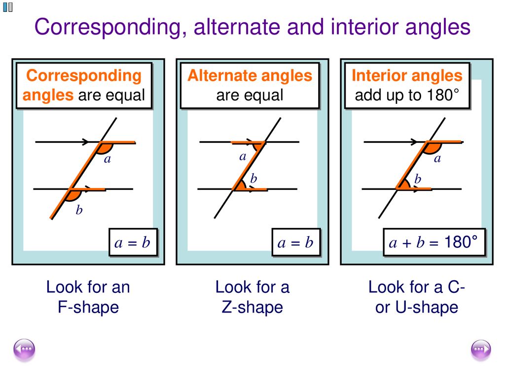 Corresponding Alternate And Interior Angles Ppt Download