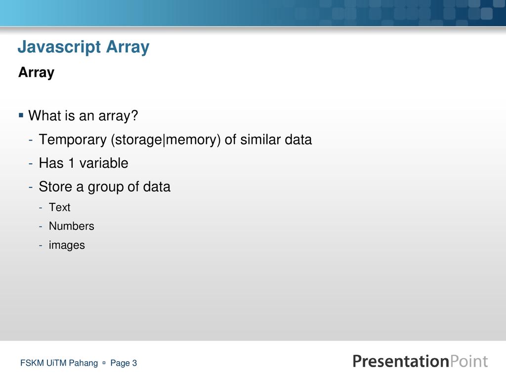 Csc318 web application development ppt download