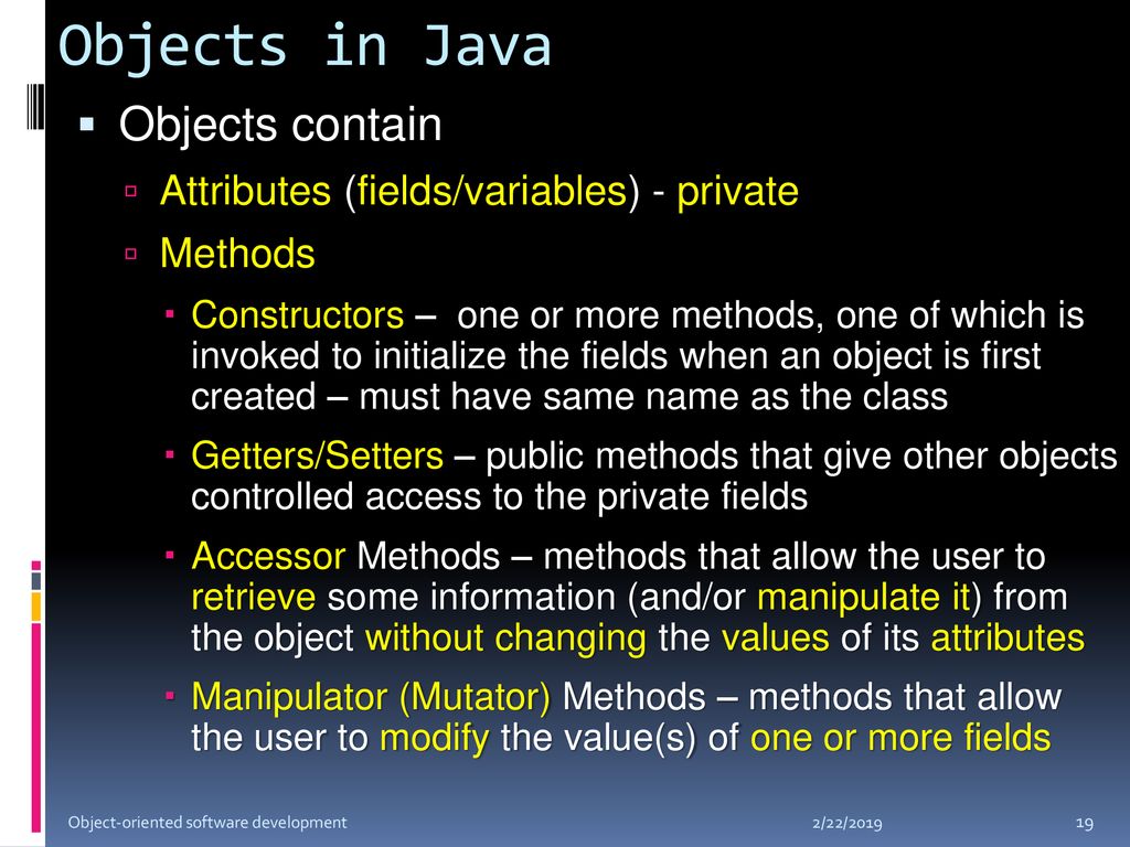 Object-Oriented Programming - ppt download