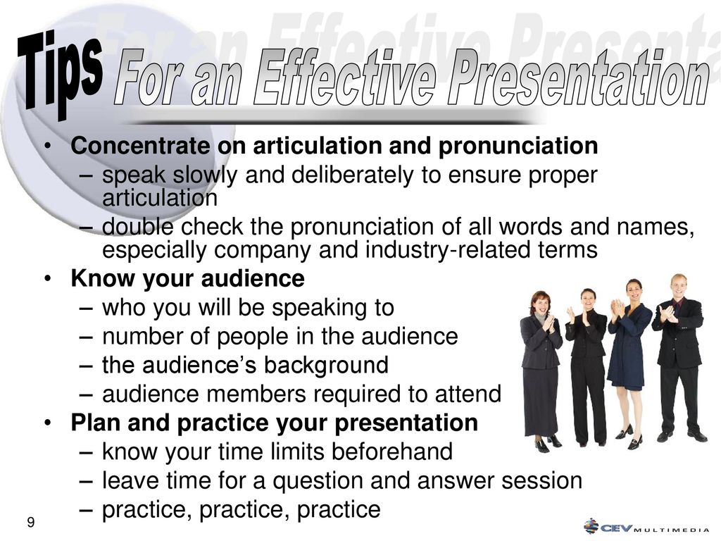 a presentation is more effective when using slang