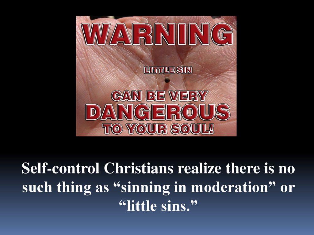  the christian grace of self control ppt download