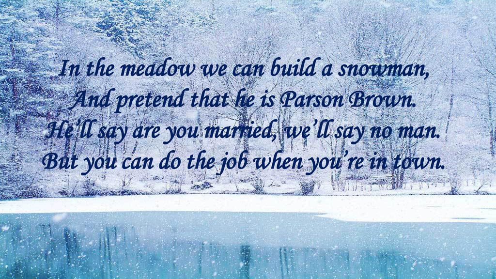 Winter Wonderland Ppt Download