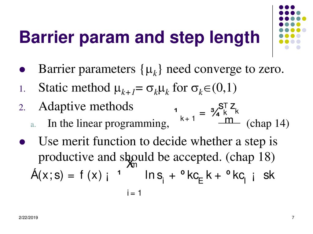 Cs5321 Numerical Optimization Ppt Download