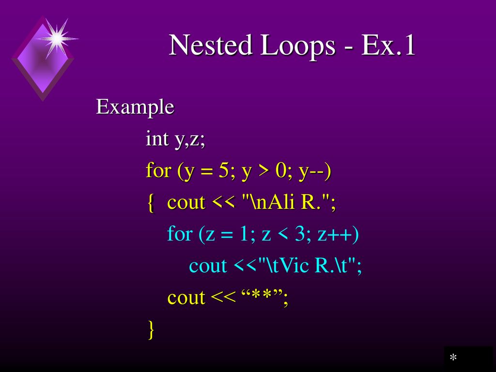 Control Structures Repetition or Iteration Looping Part I. - ppt download