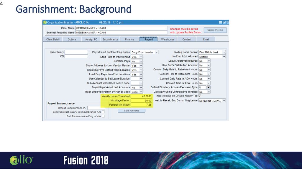 GARNISHMENT PROCESSING ppt download