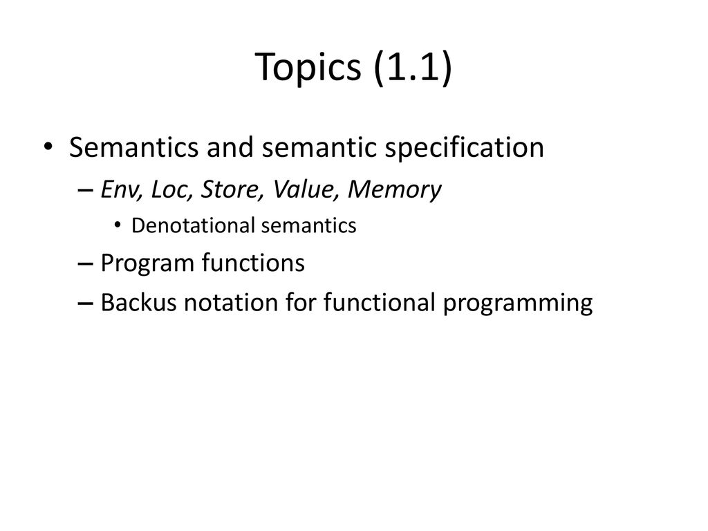 Programming Languages - ppt download