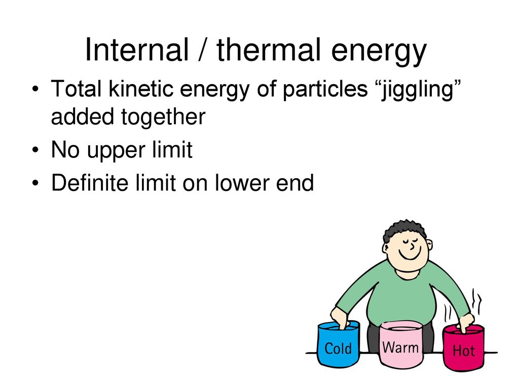 Internal / thermal energy