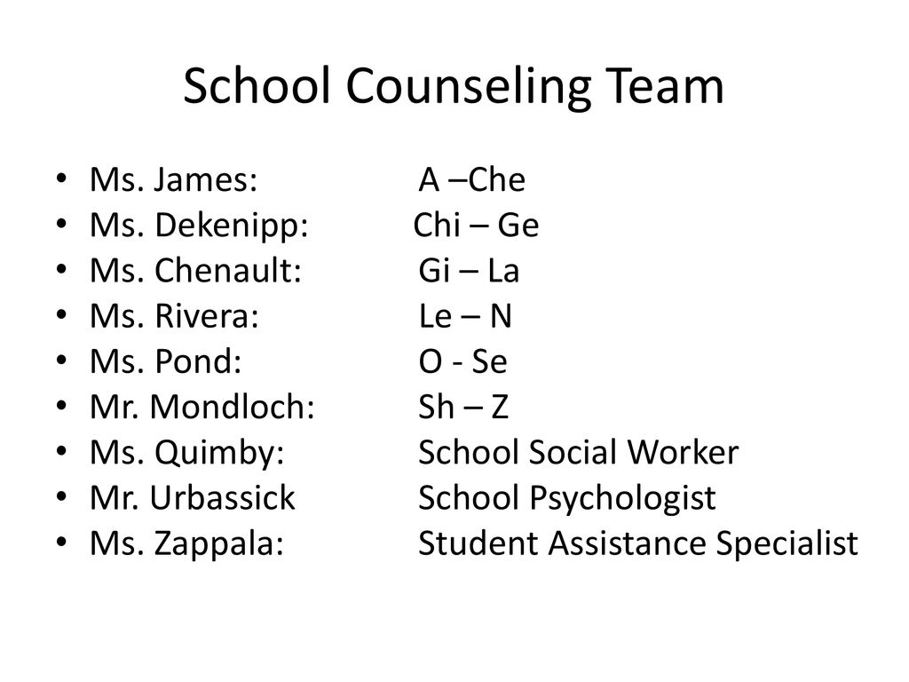 Counseling Department Information for Freshmen - ppt download