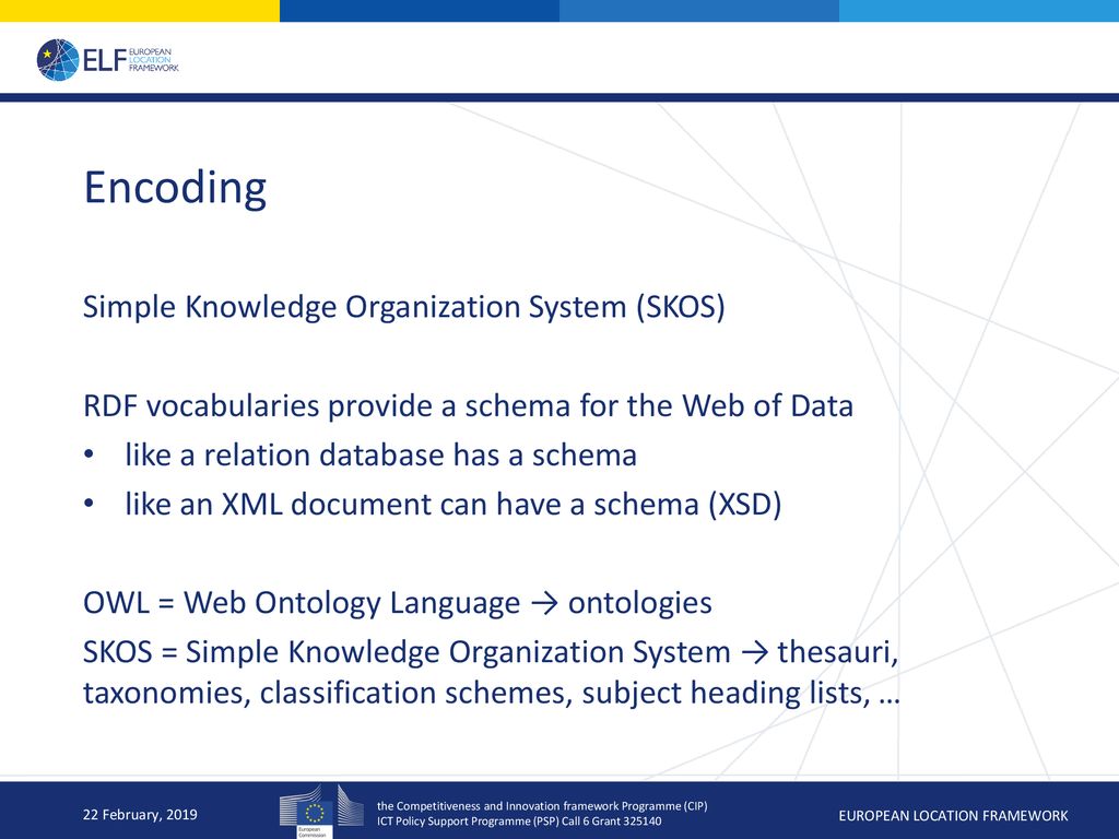 Lessons learnt from ELF - ppt download