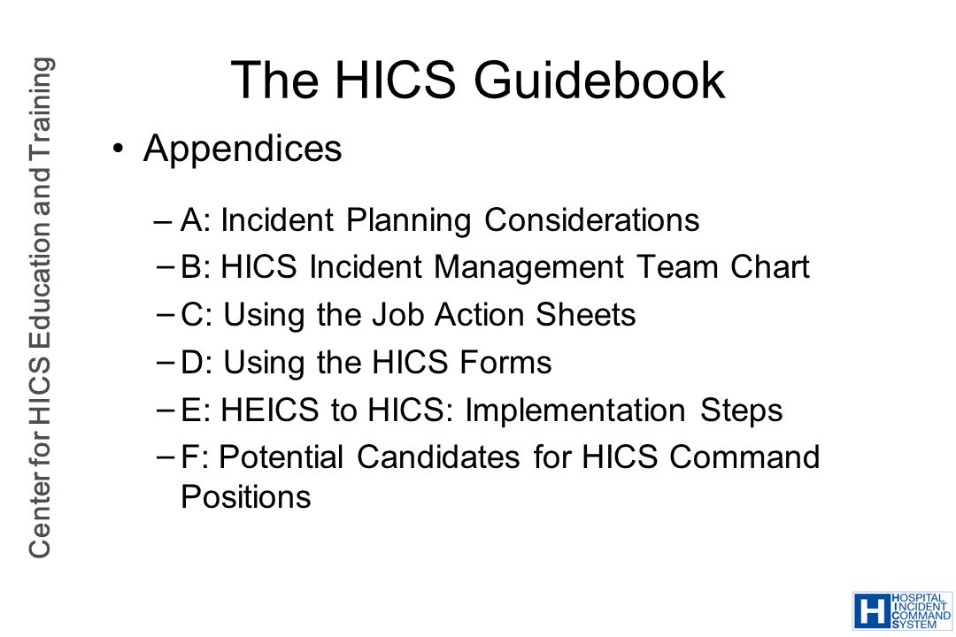 Hics Chart