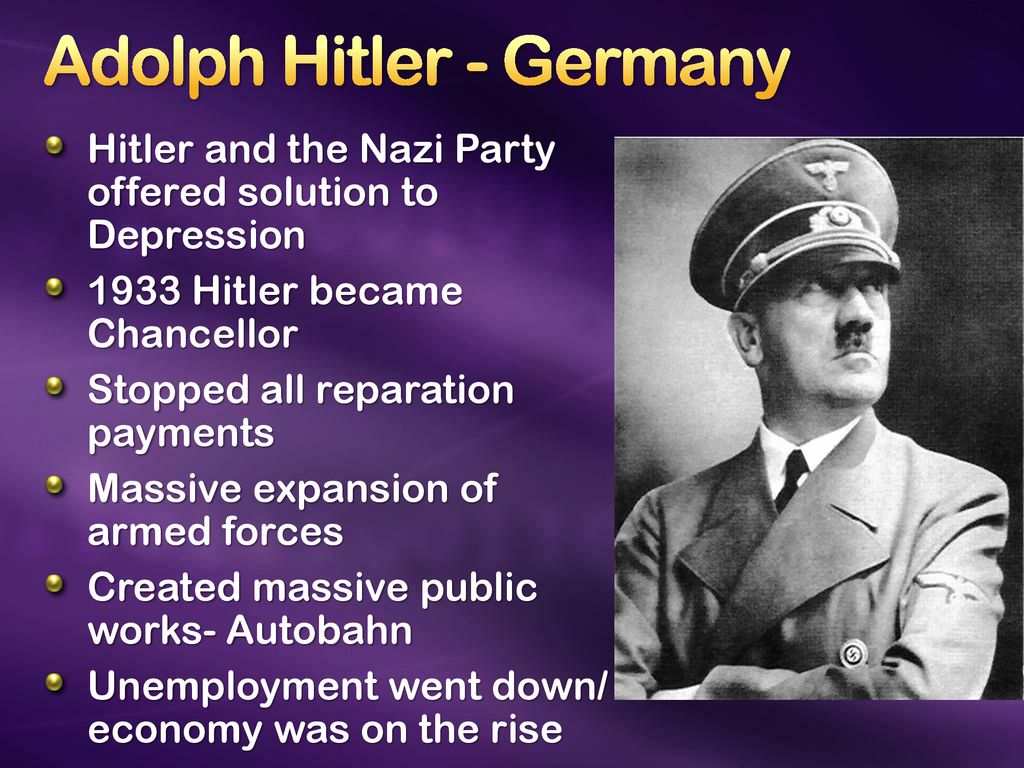 Adolph Hitler - Germany
