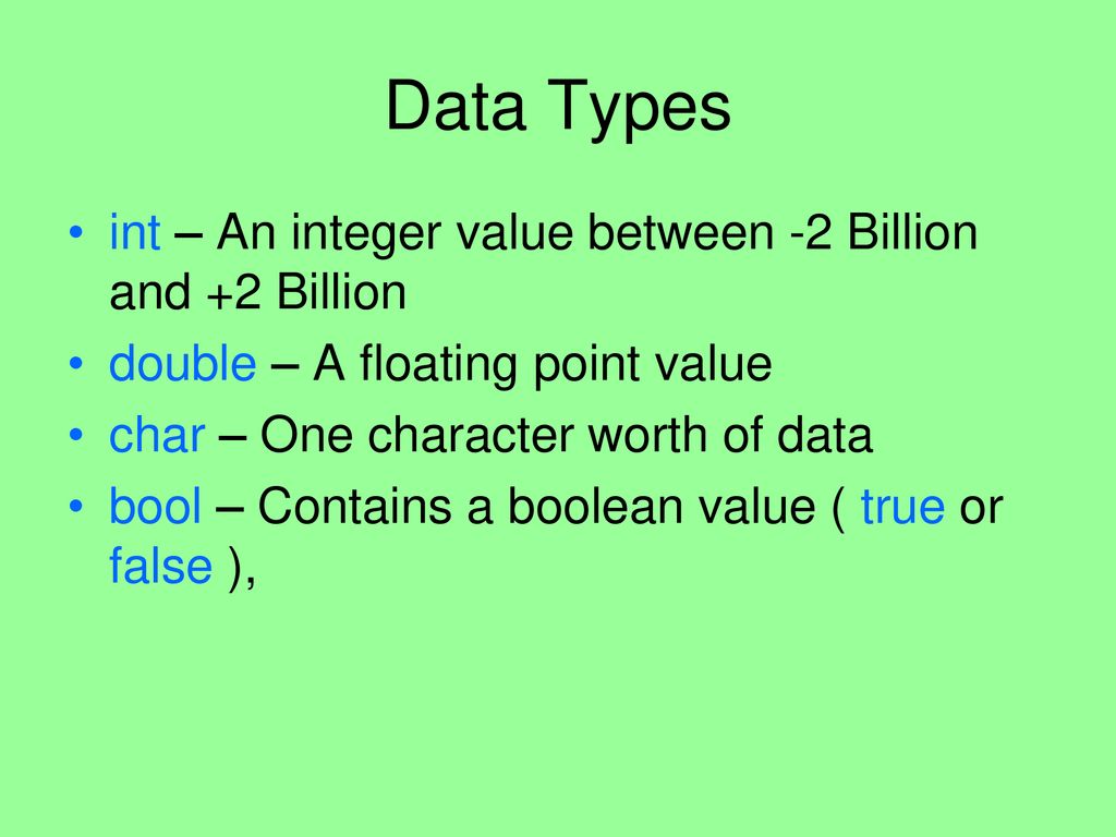 Elementary programming c ppt download